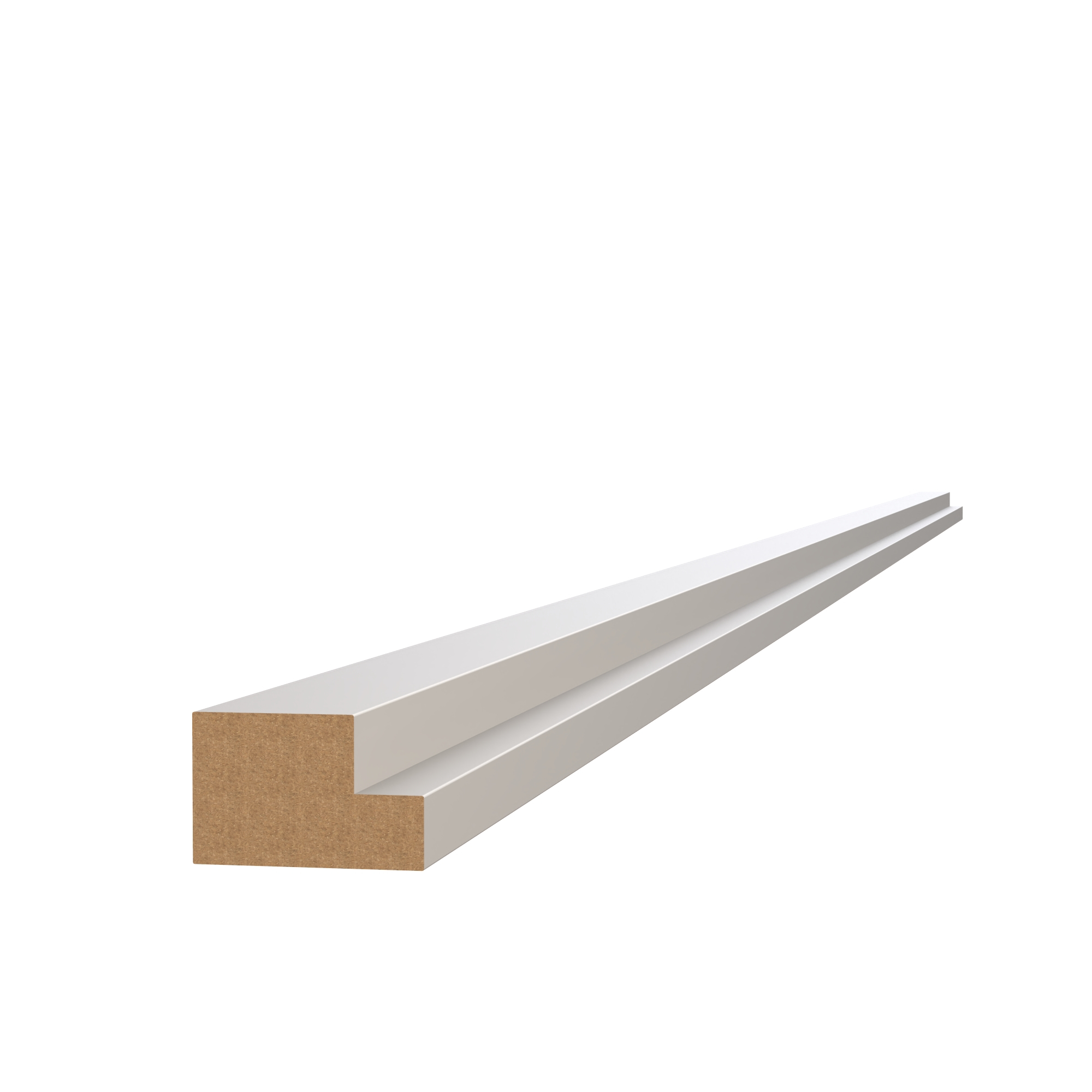 Modern Cornice or Pelmet for J-Pull Ultra Matt Light Grey 2745mm - FKKJ0724 Price Comparisons | Compare The Build