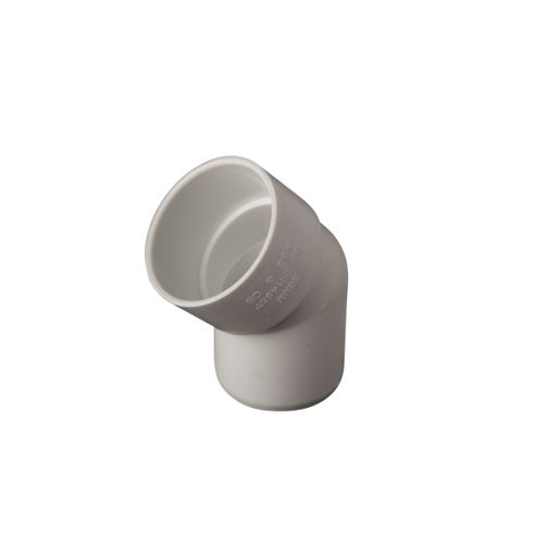 OsmaWeld 45¡ spigot bend white 32mm Price Comparisons | Compare The Build
