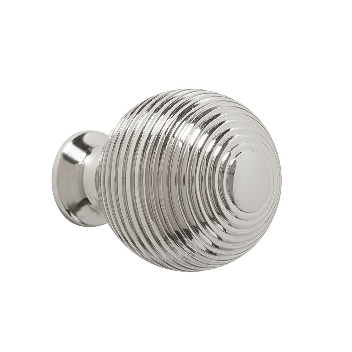 Reeded Solid Ball Cabinet Knob 30mm Nickel Plated Price Comparisons | Compare The Build