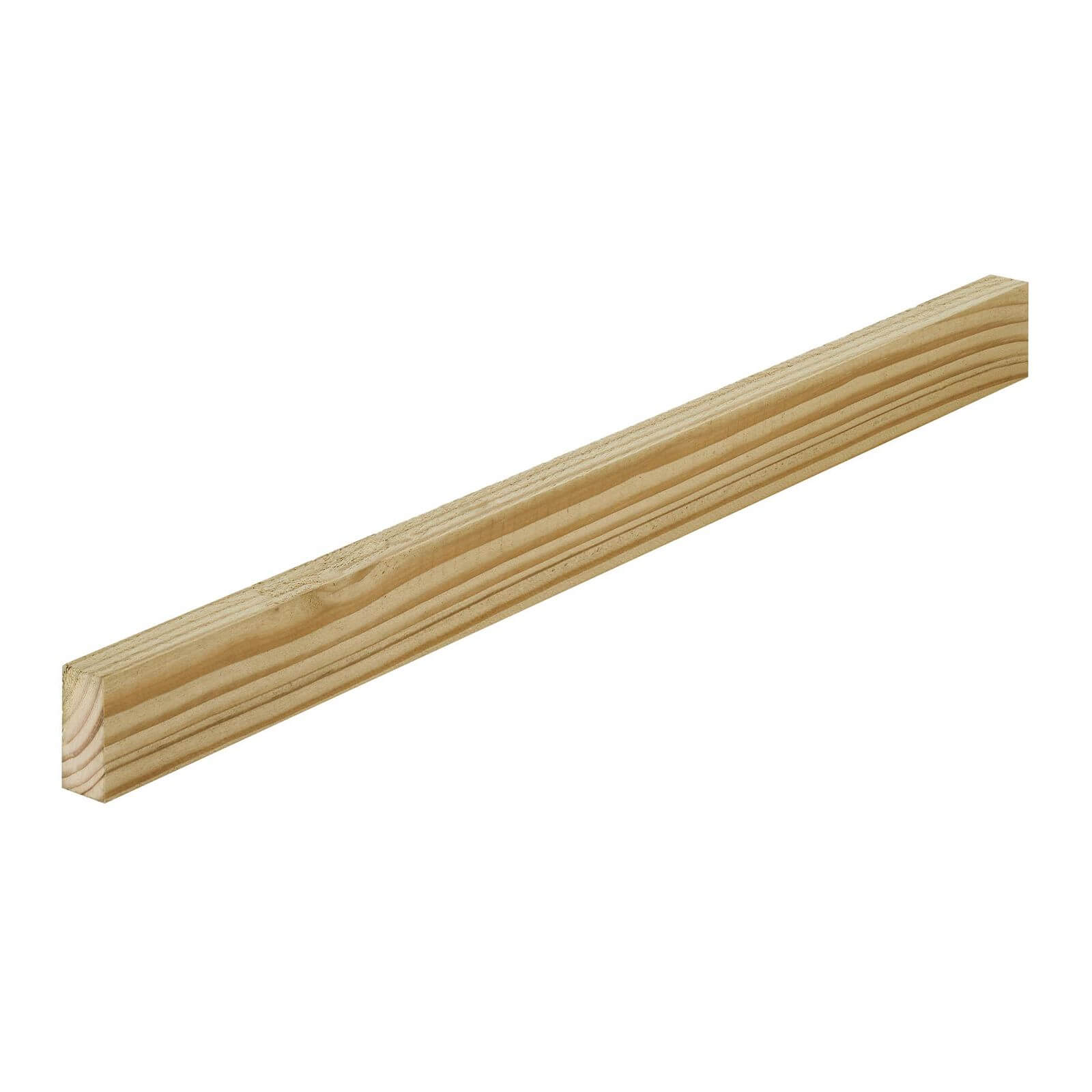 Metsa Sawn Treated Stick Softwood Timber 2.4m (19mm x 38mm x 2400mm) Price Comparisons | Compare The Build