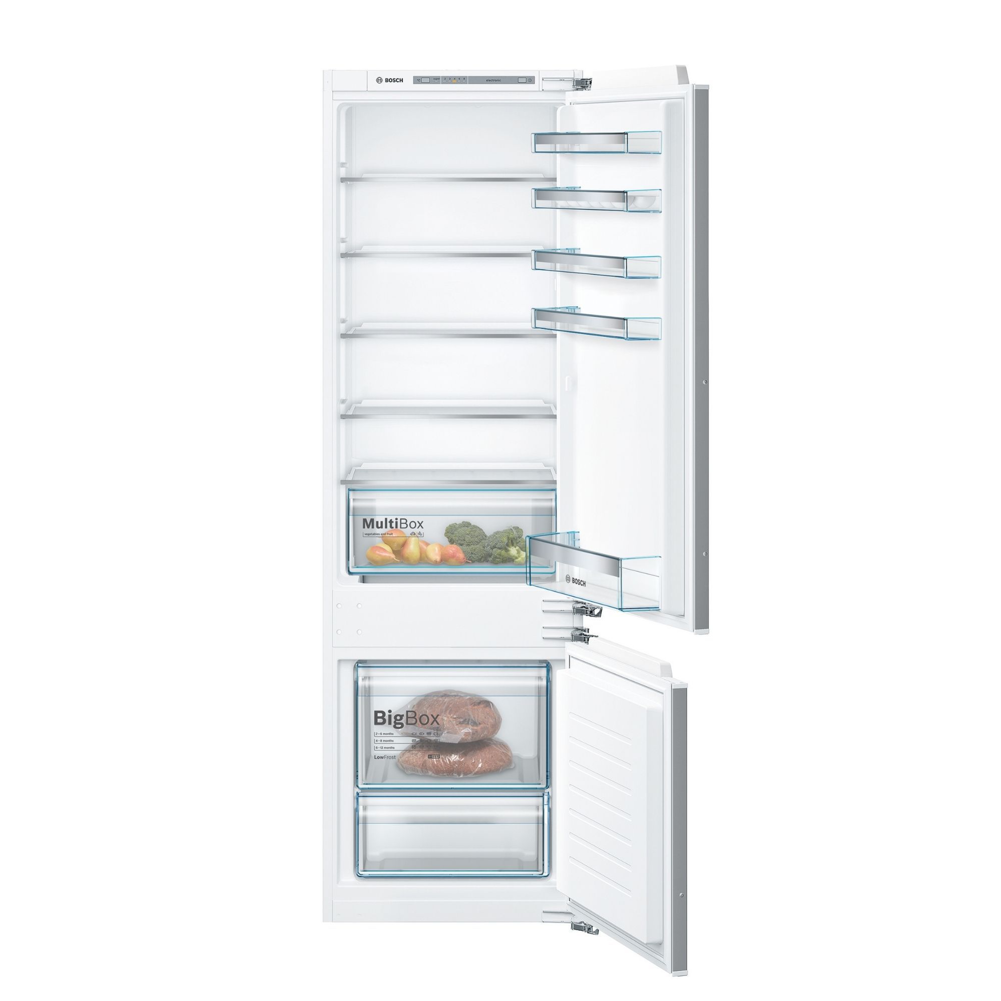 Bosch Kiv87Vff0G 70:30 Integrated Fridge Freezer Price Comparisons | Compare The Build