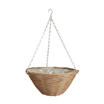 Gardman Natural Woven Hanging Basket, 35.56Cm Price Comparisons | Compare The Build