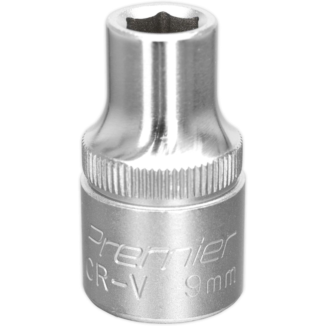 Sealey 1/2" Drive Hexagon WallDrive Socket Metric 1/2" 9mm | Compare The Build