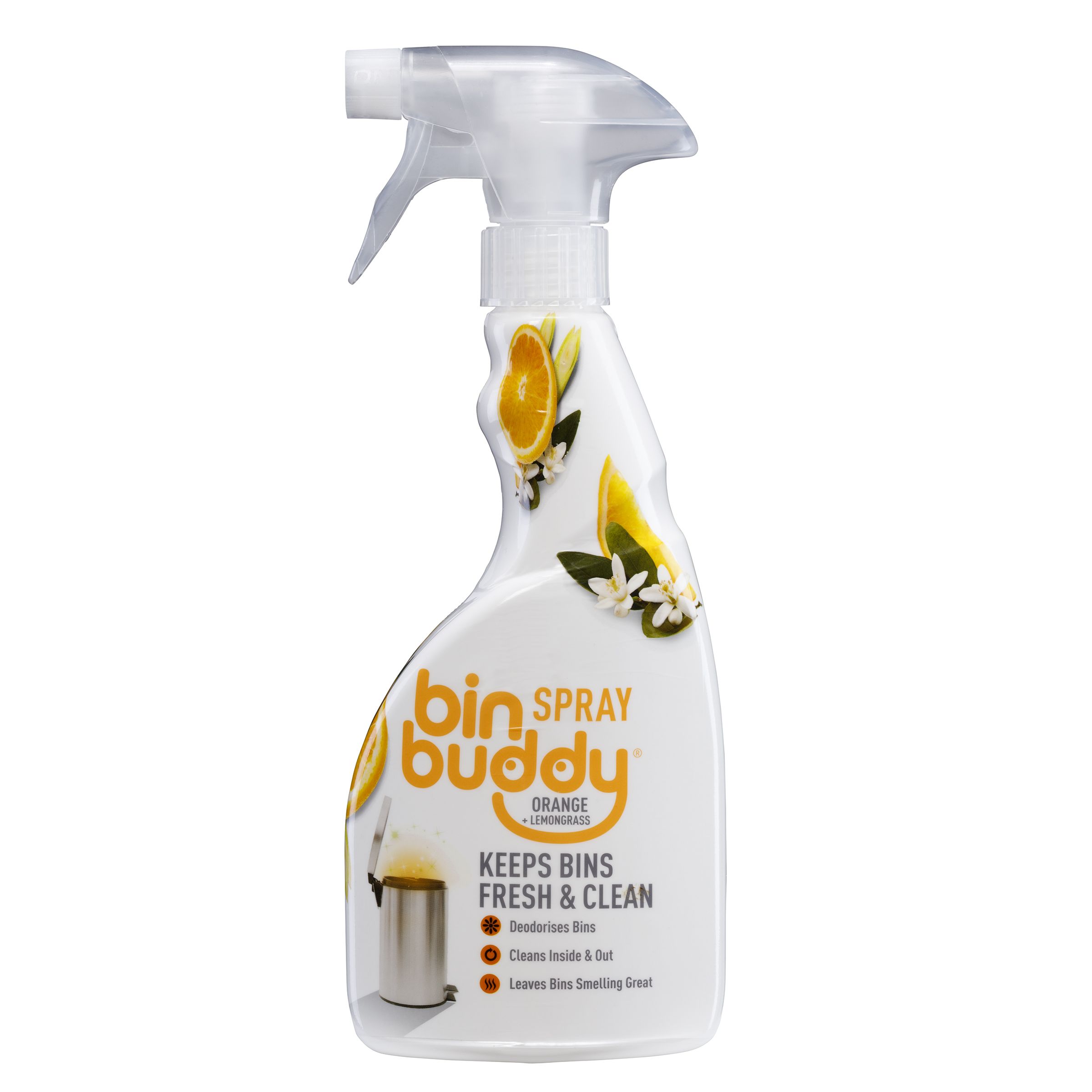 Bin Buddy Orange & Lemongrass Deodouriser, 500Ml 500G | Compare The Build