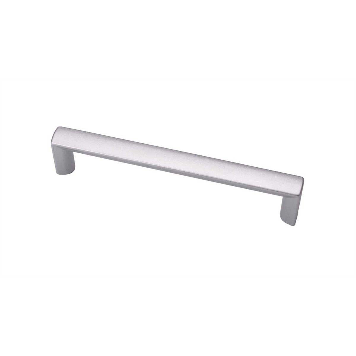 Mitred Plastic Cabinet Handle - Satin Silver - 128mm - Elite Knobs &amp; Handles Price Comparisons | Compare The Build