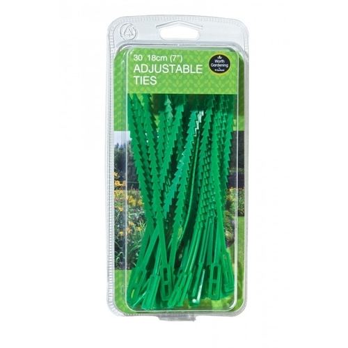 Garland 18cm Adjustable Ties for Gardening - 30 PACK | Compare The Build