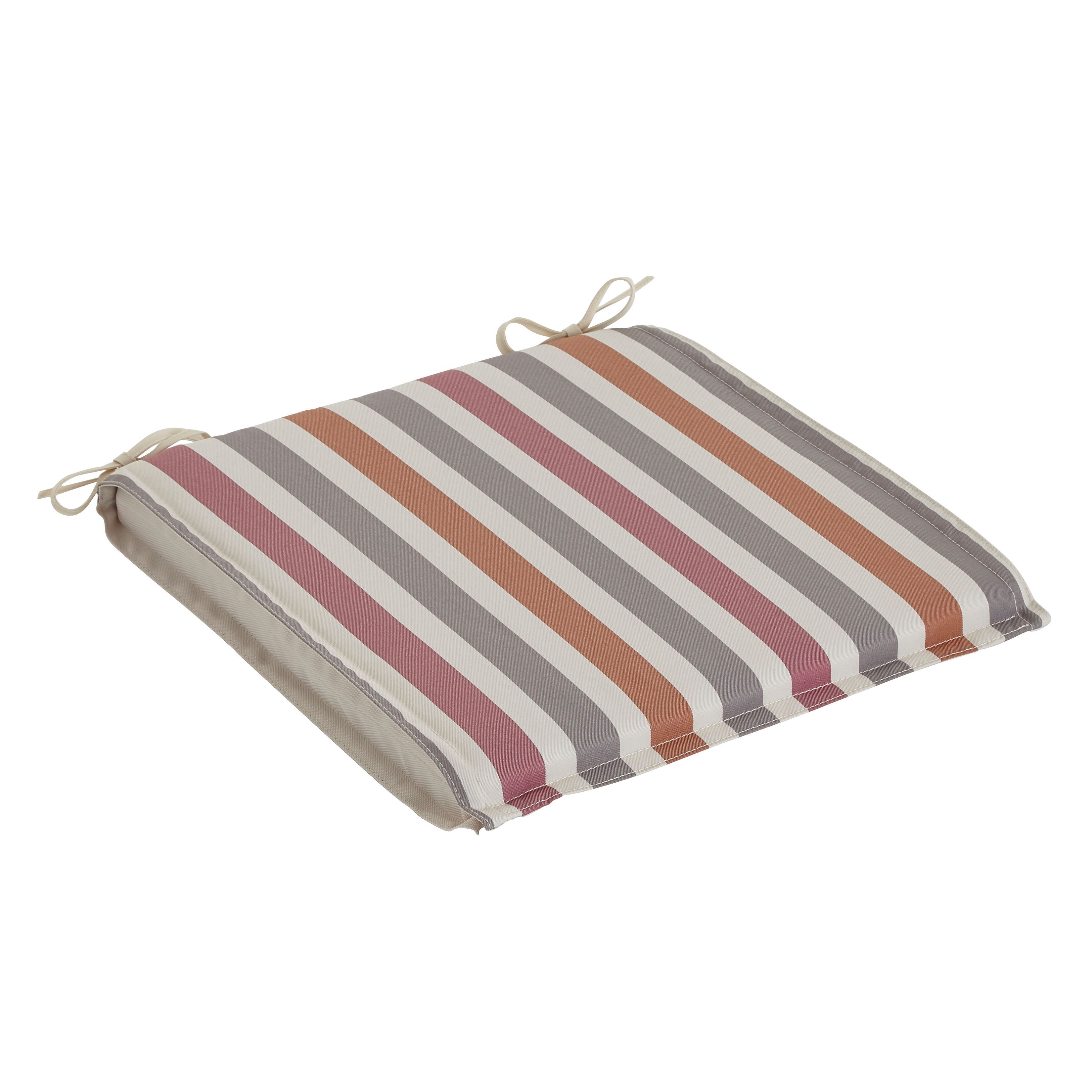 Blooma Isla Multicolour Striped Seat Pad Price Comparisons | Compare The Build