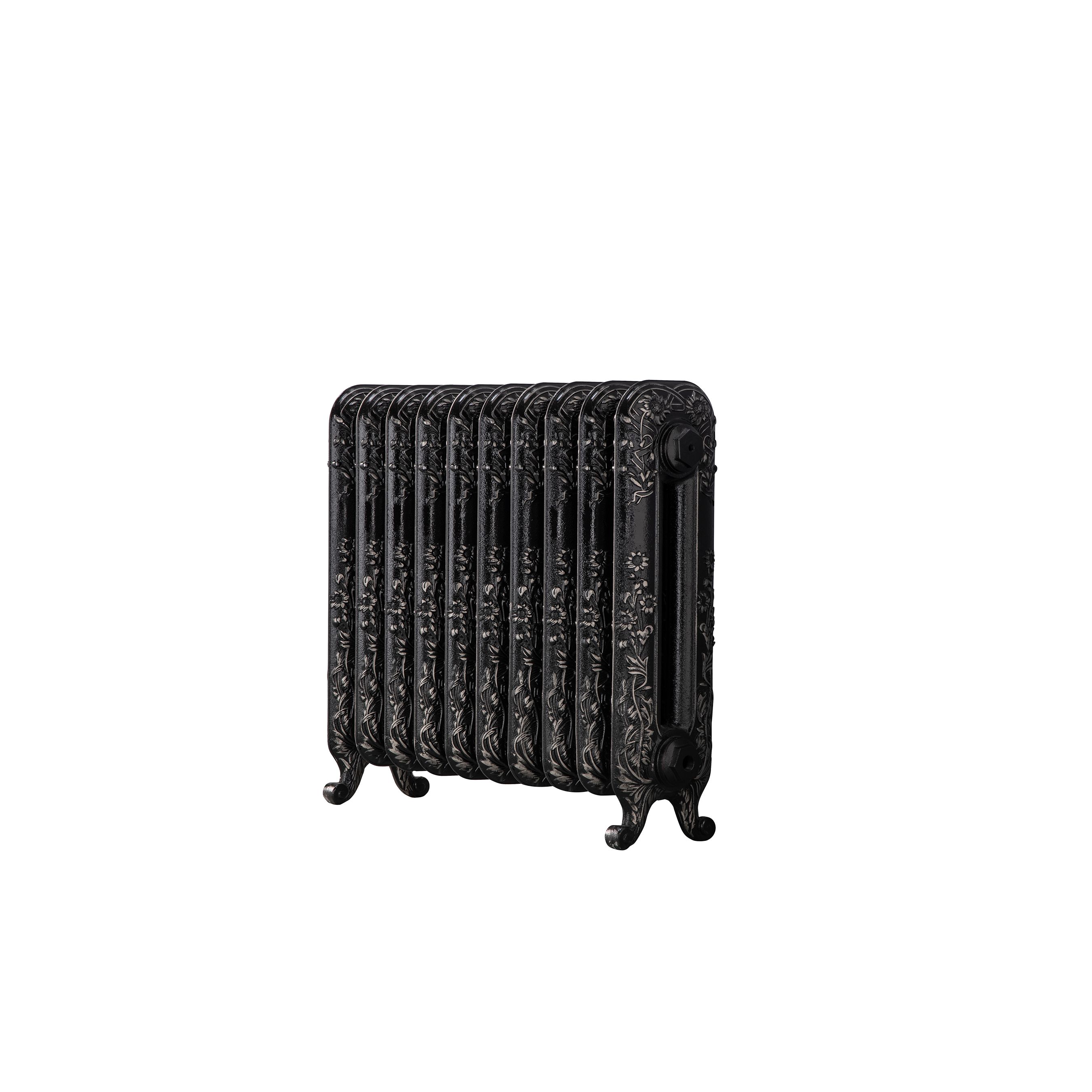 Arroll Daisy Cast Iron Silver 10 Column Radiator, (W)684mm X (H)597mm Price Comparisons | Compare The Build