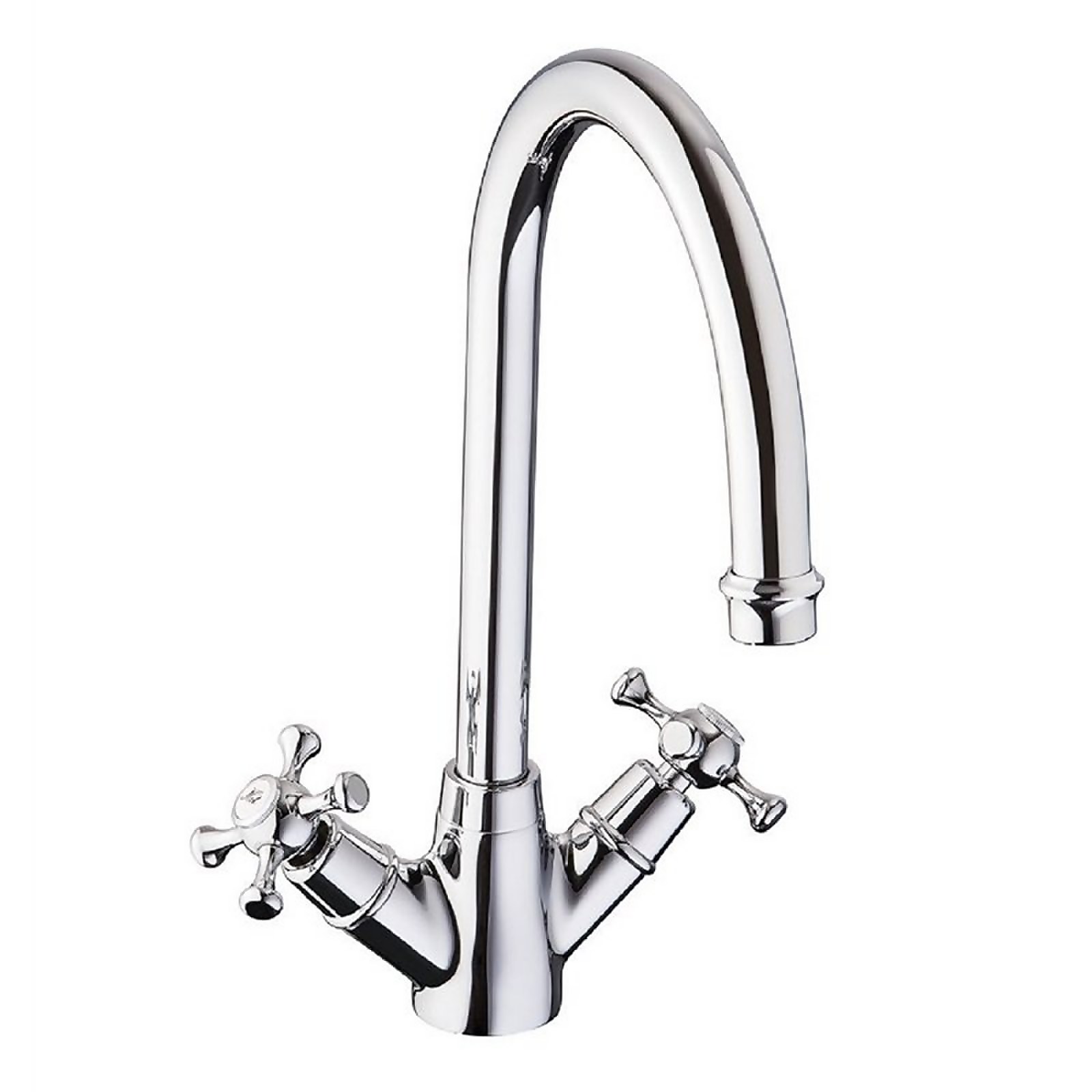 Marco Polo Dual Handle Monobloc Kitchen Tap - Chrome Price Comparisons | Compare The Build