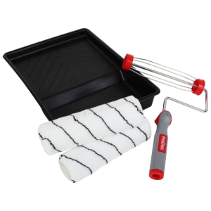 ProDec Twin Microfibre Paint Roller & Tray Set - 9 x 1.75in Price Comparisons | Compare The Build
