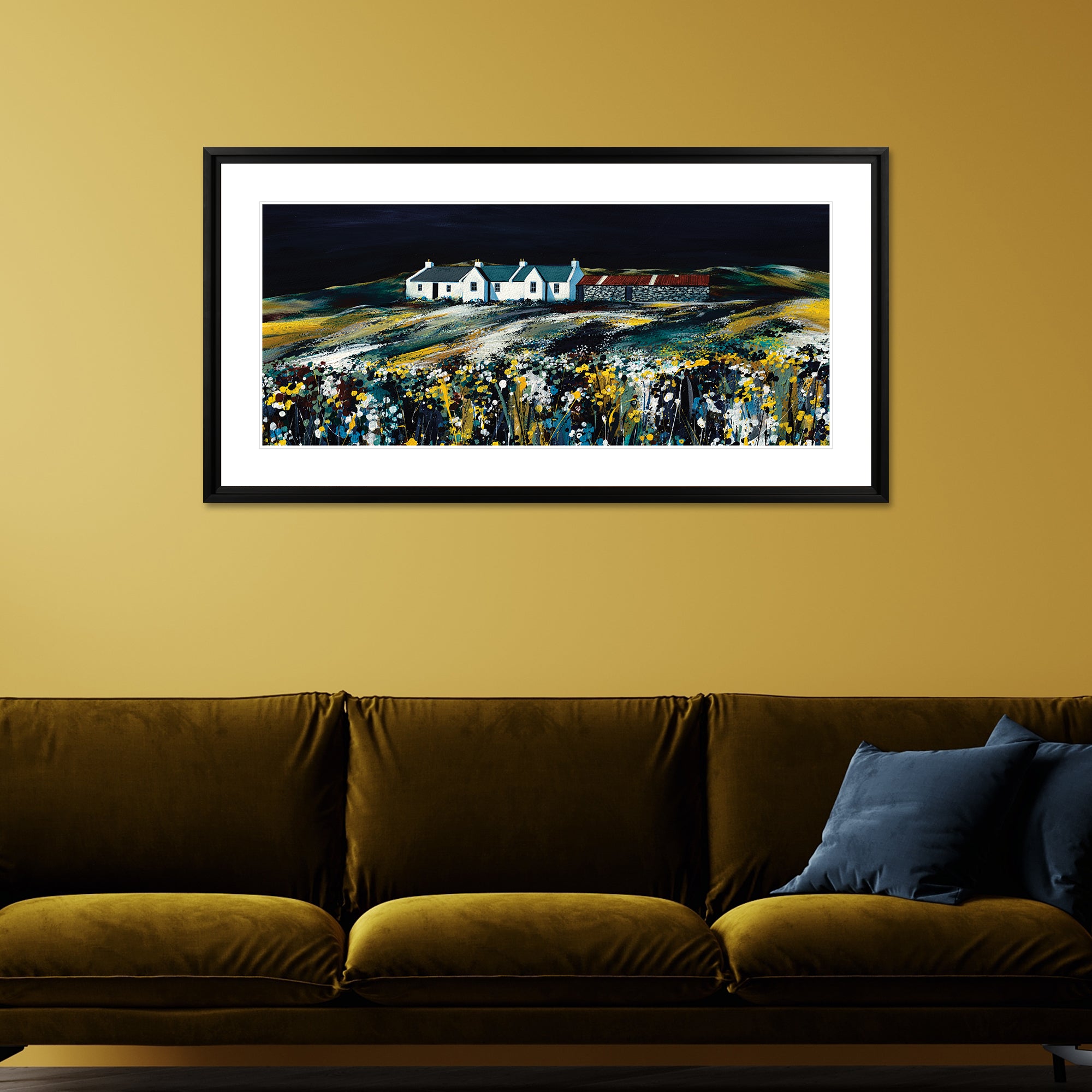 The Art Group Fields of Gold Framed Print MultiColoured Price Comparisons | Compare The Build