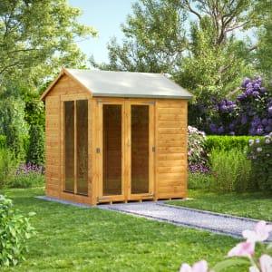 Power Sheds 6 x 6ft Apex Shiplap Dip Treated Summerhouse Price Comparisons | Compare The Build