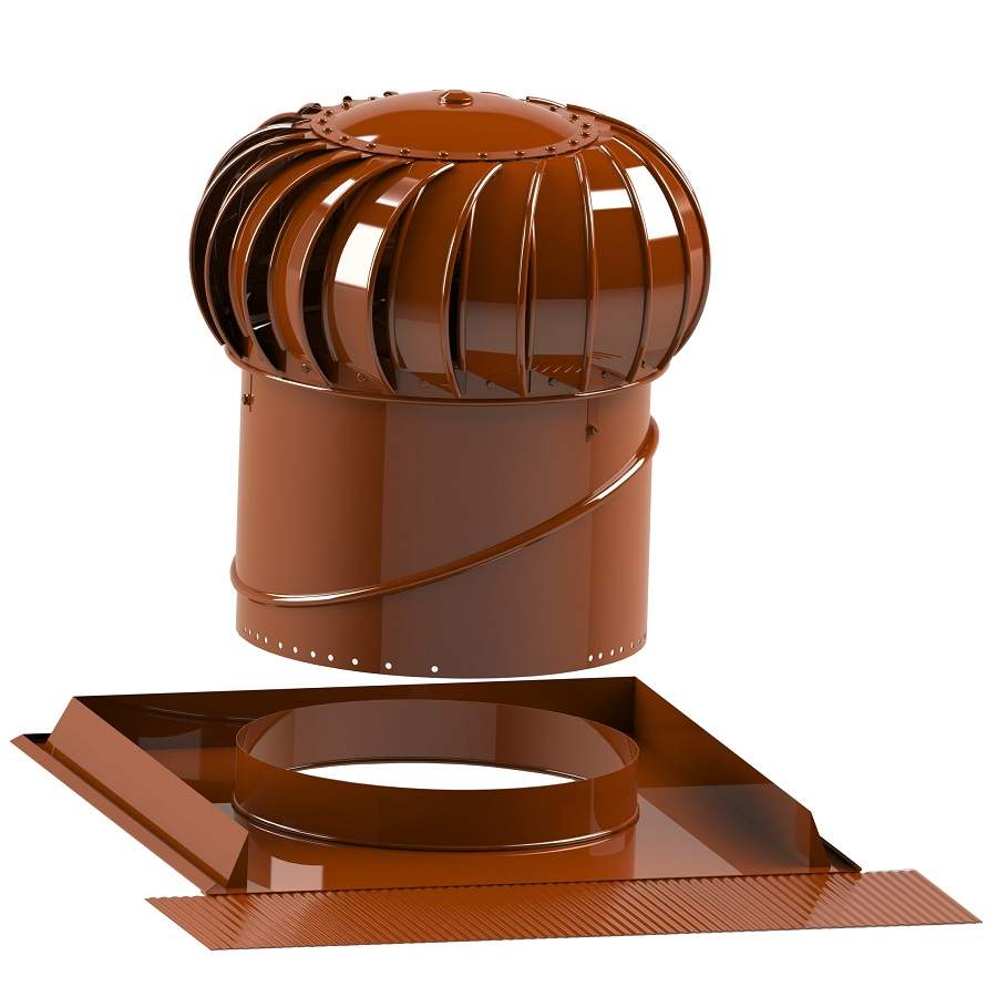 Lomanco Vent Turbine Pitched Roof Set BIB12 &amp; Universal Base - Red Lomanco Vents TURBINE 100.65 Price Comparisons | Compare The Build