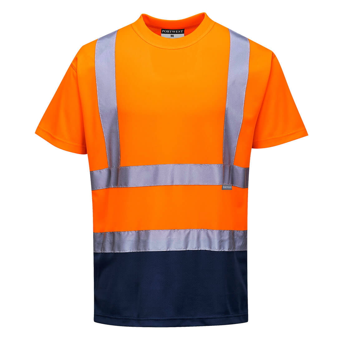 Portwest S378 Hi Vis Tone T-Shirt Orange / Navy 2XL Price Comparisons | Compare The Build