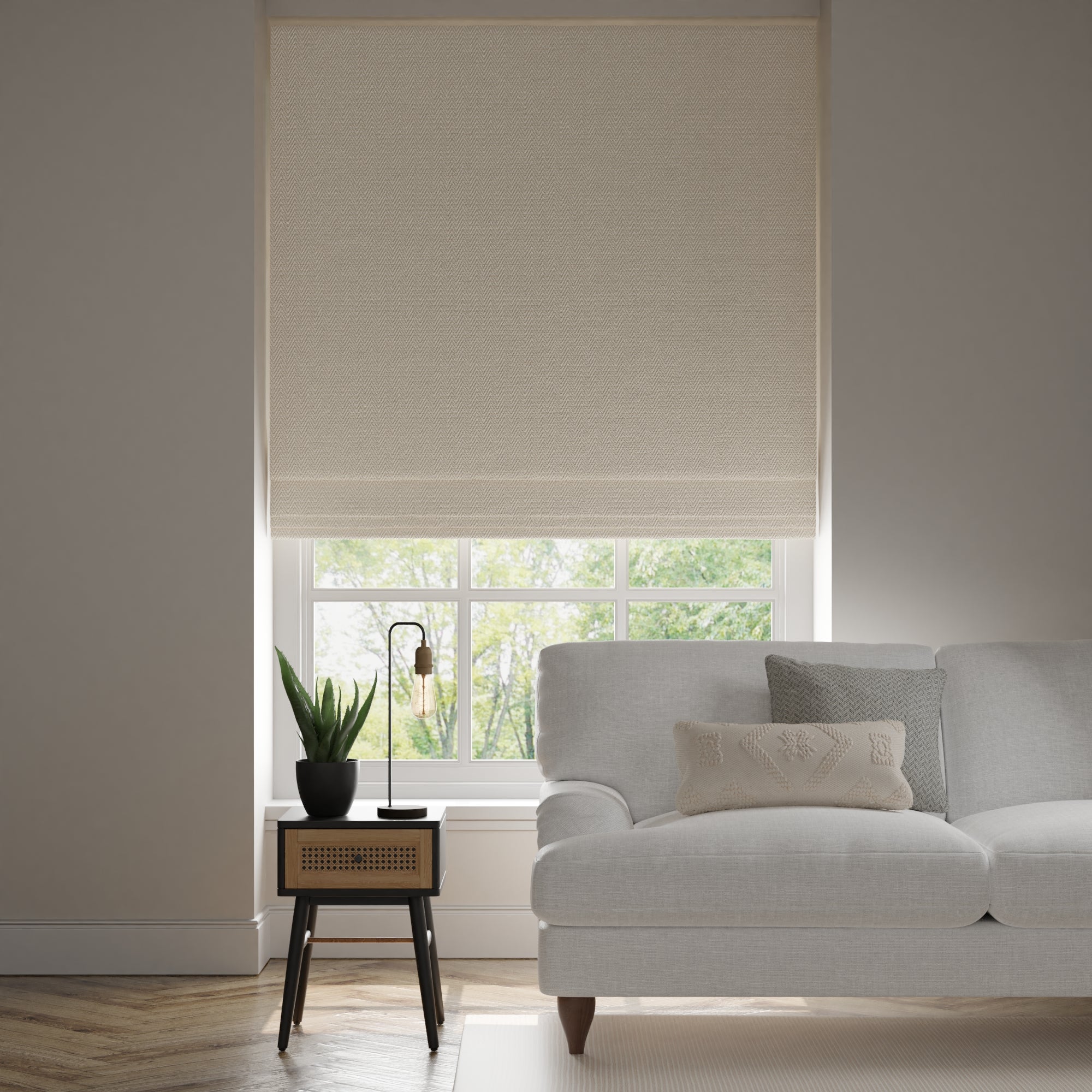 Everest Made to Measure Roman Blind Everest Almond Price Comparisons | Compare The Build
