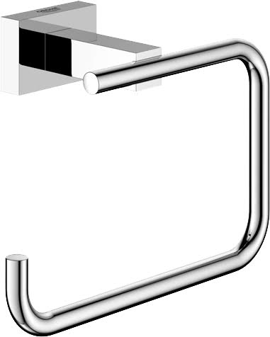 Grohe Essentials Cube Chrome Wall Hung Toilet Roll Holder Price Comparisons | Compare The Build