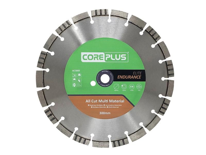 CorePlus CORDBAC300E AC300E Elite All Cut Multi-Material Diamond Blade 300mm | Compare The Build