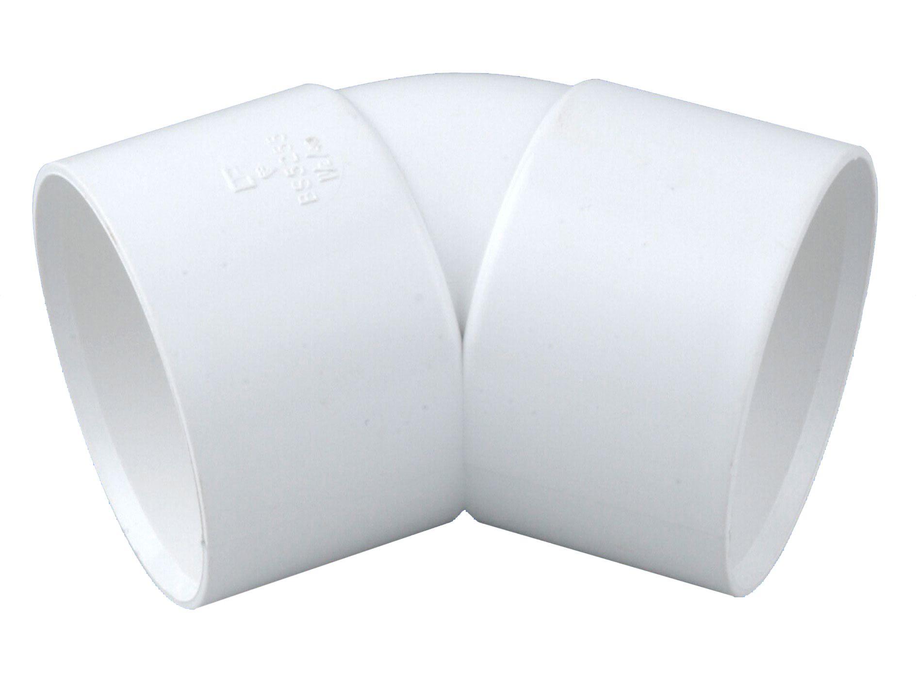 Wavin OsmaWeld bend 45° 40mm white Price Comparisons | Compare The Build