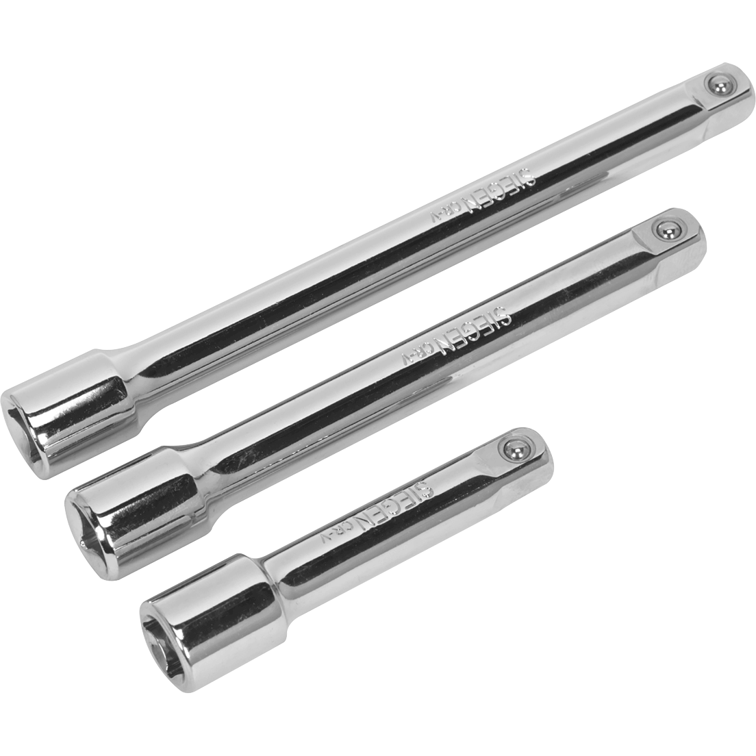 Siegen 3 Piece 3/8" Drive Socket Extension Bar Set 3/8" Price Comparisons | Compare The Build