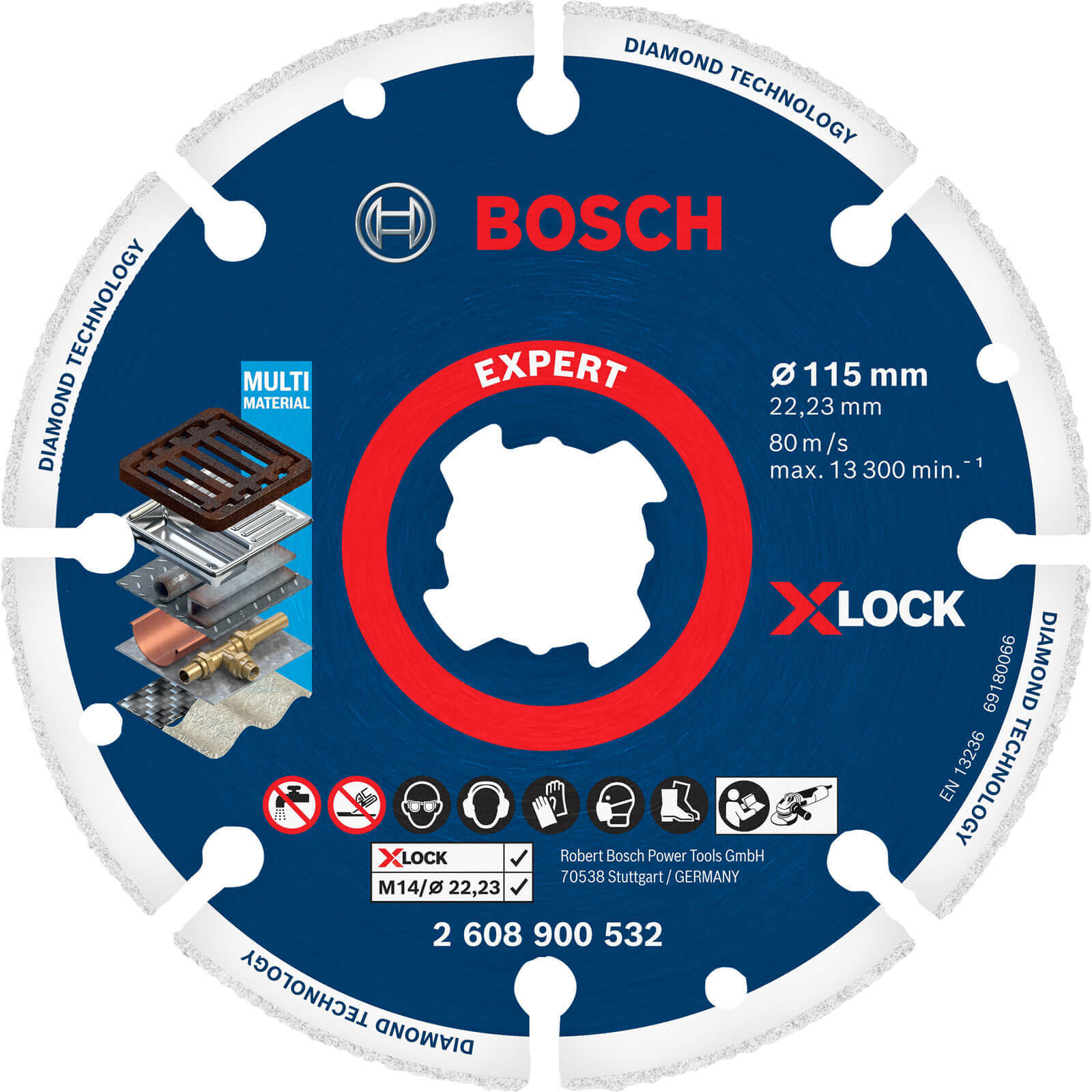 Bosch Expert X Lock Diamond Metal Cutting Disc 115mm 1mm 22mm Price Comparisons | Compare The Build