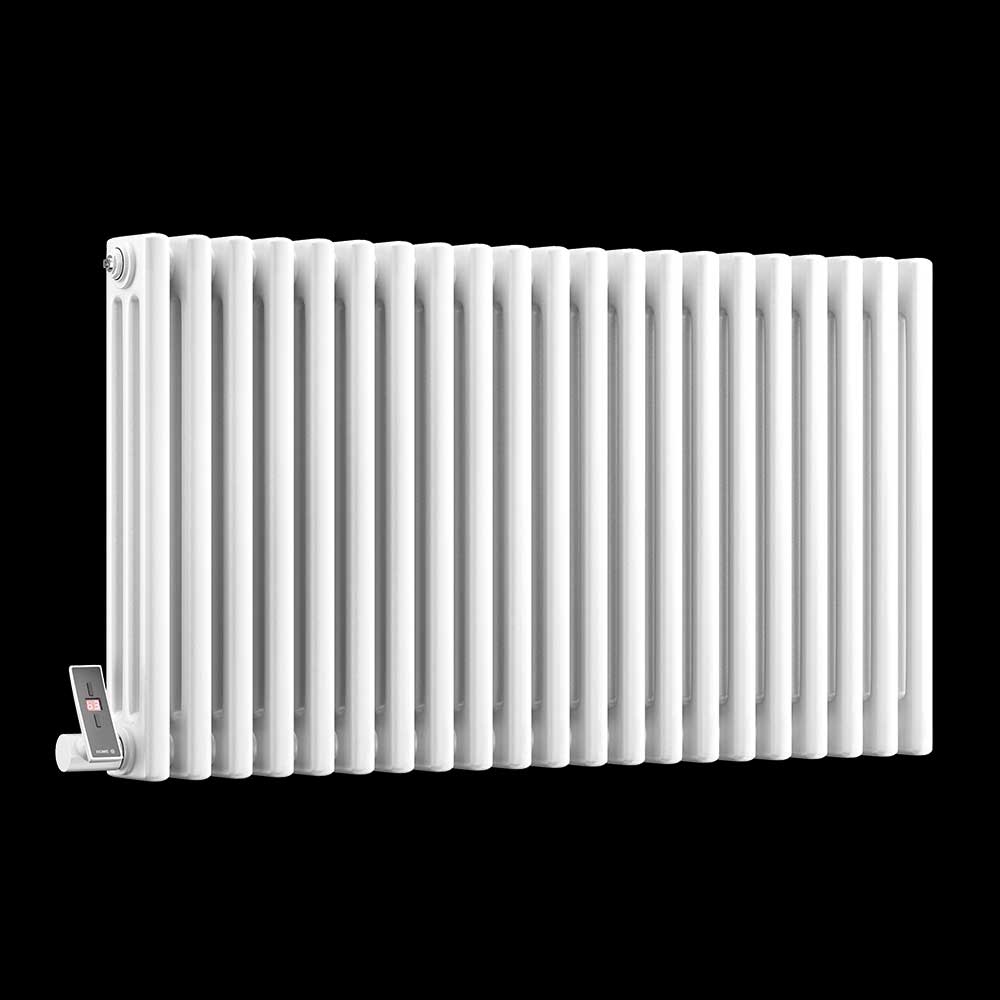 DQ Modus 3 Column Horizontal Radiator, White, 600mm x 1060mm (Electric) Price Comparisons | Compare The Build