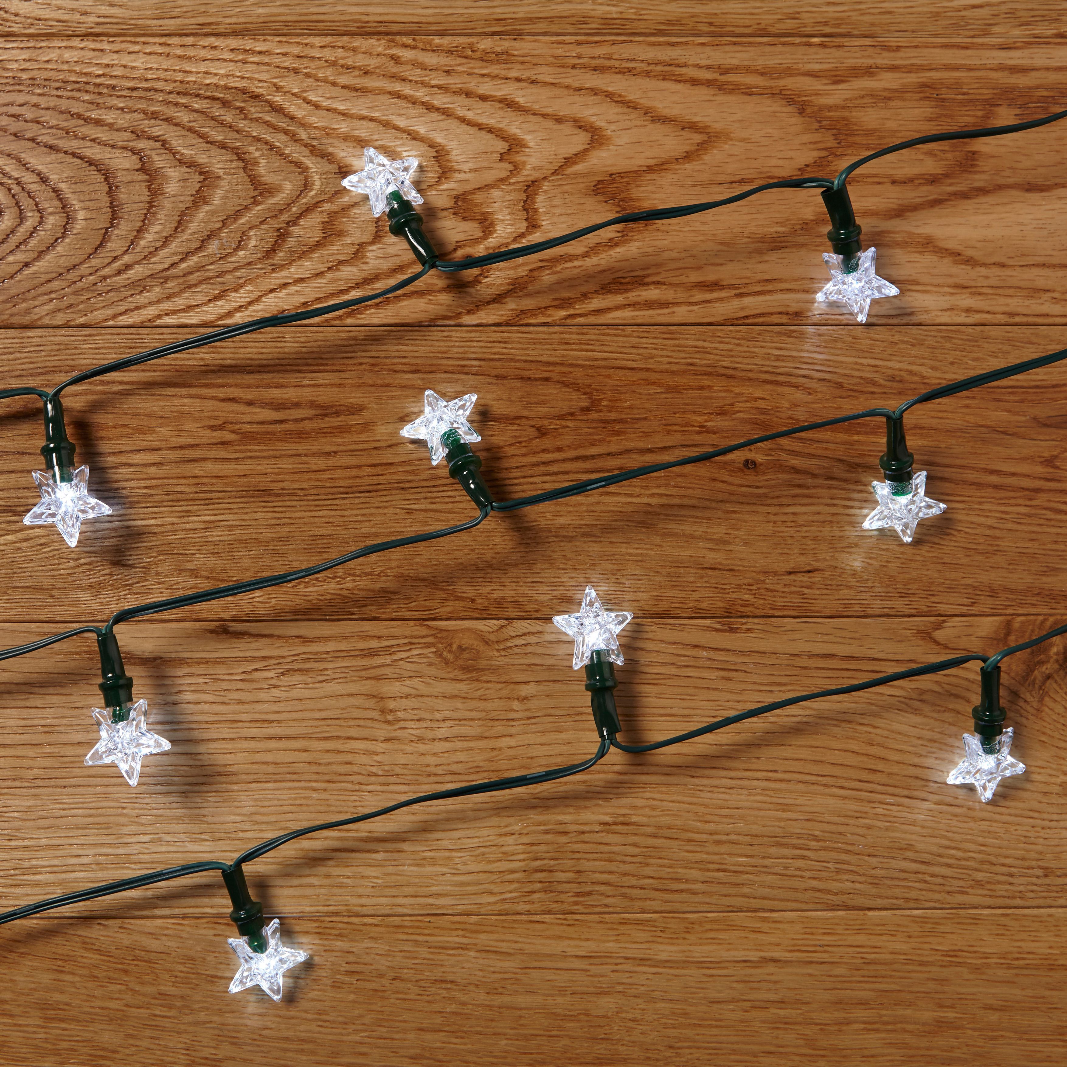 Blooma Rihannon Solar Powered White 30 Led Star String Lights Price Comparisons | Compare The Build