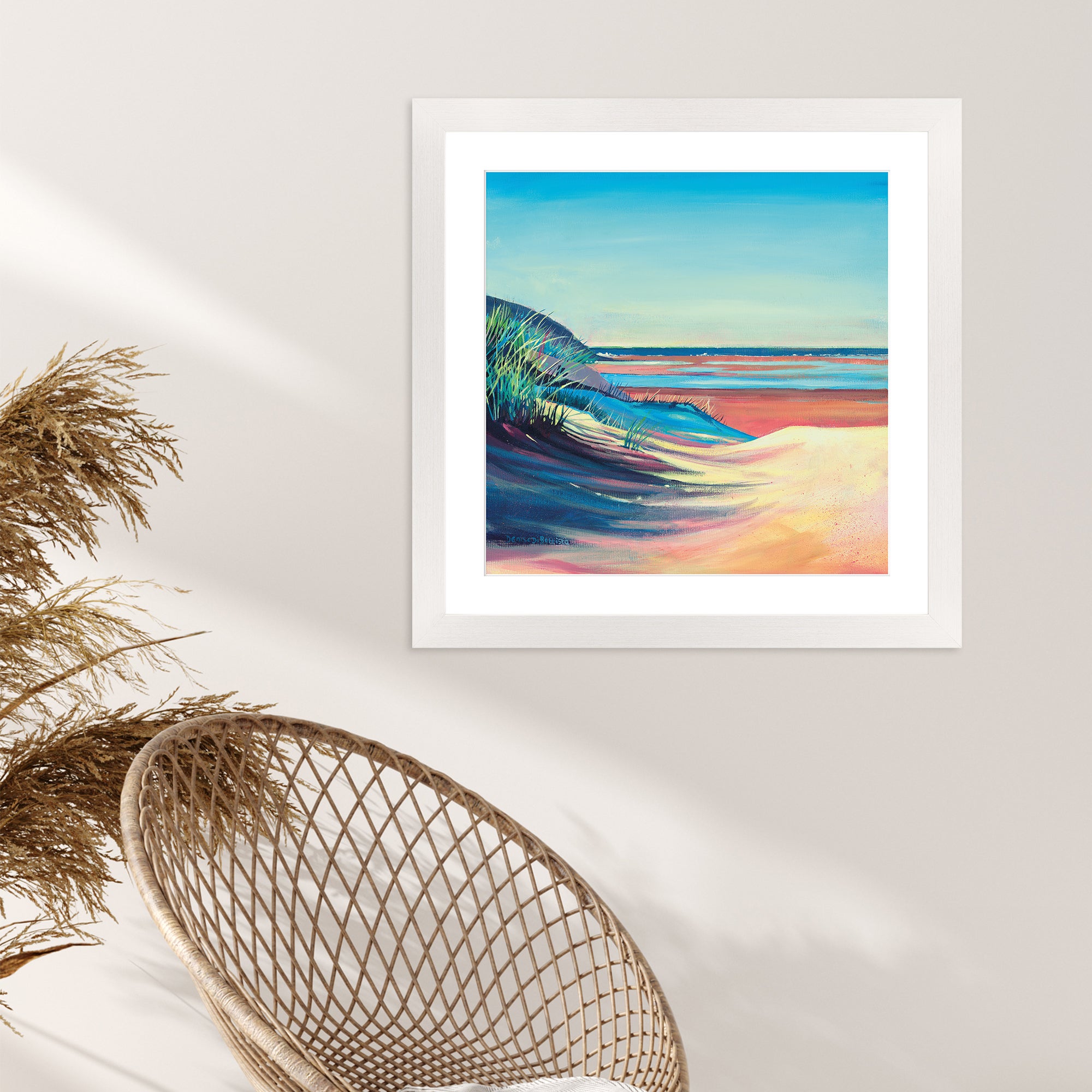 The Art Group Secluded Shore Framed Print MultiColoured Price Comparisons | Compare The Build