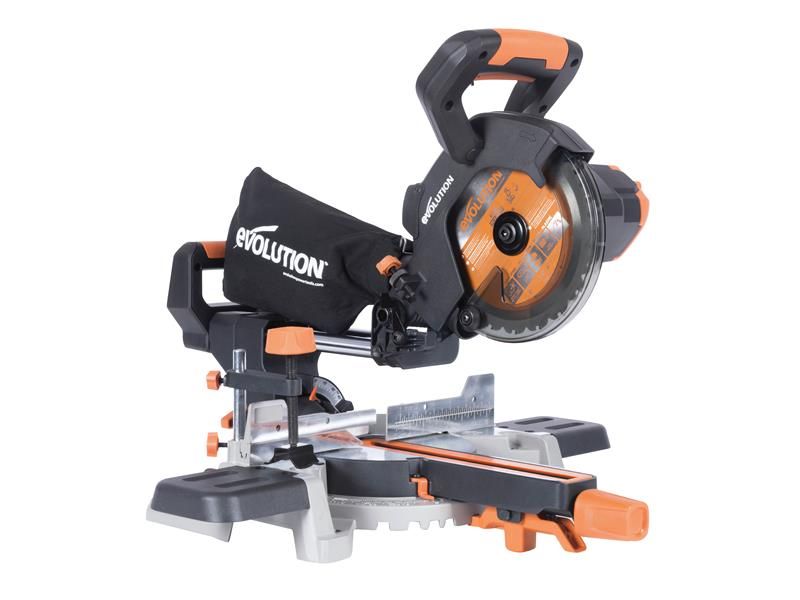 Evolution EVLR18SMSN R185SMS-Li EXT Sliding Mitre Saw 18V Bare Unit Price Comparisons | Compare The Build