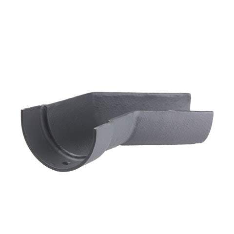 Cast Iron Deep Style Guttering 135Dg Right Hand Angle - 125mm Primed Hargreaves Foundry DH5313 Price Comparisons | Compare The Build