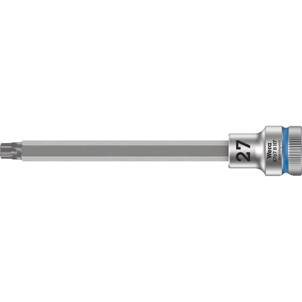 Wera 8767 B HF Zyklop 3/8" Drive Long Torx Socket Bit 3/8" T27 | Compare The Build