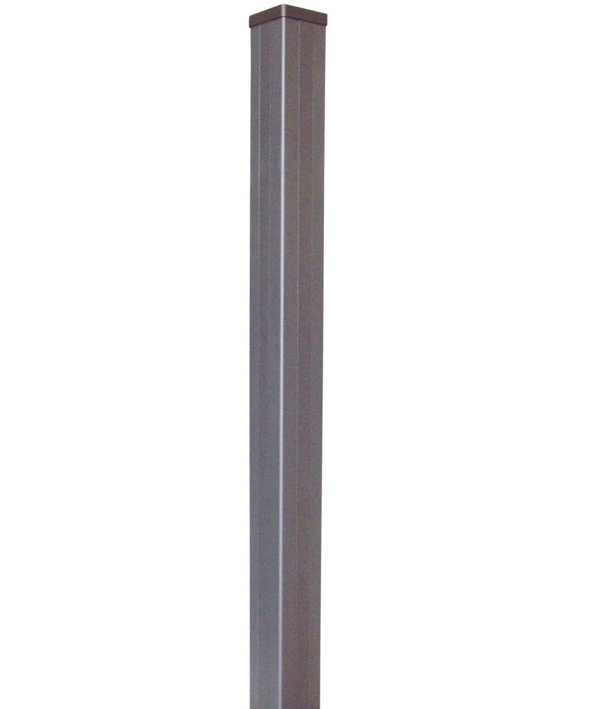 GoodHome Neva Aluminium Taupe Square Fence Post (H)0.95M (W)70mm Price Comparisons | Compare The Build