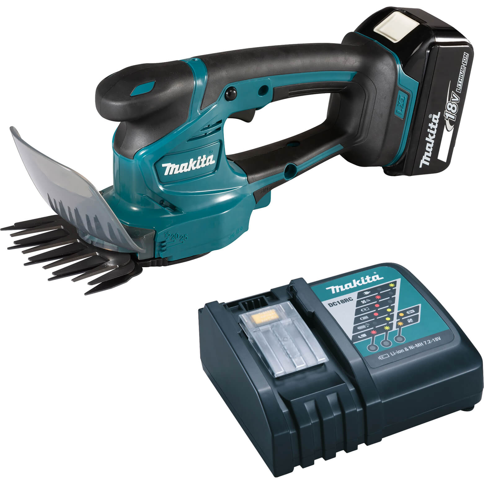 Makita DUM111 18v LXT Cordless Grass Shears 1 x 5ah Li-ion Charger Price Comparisons | Compare The Build