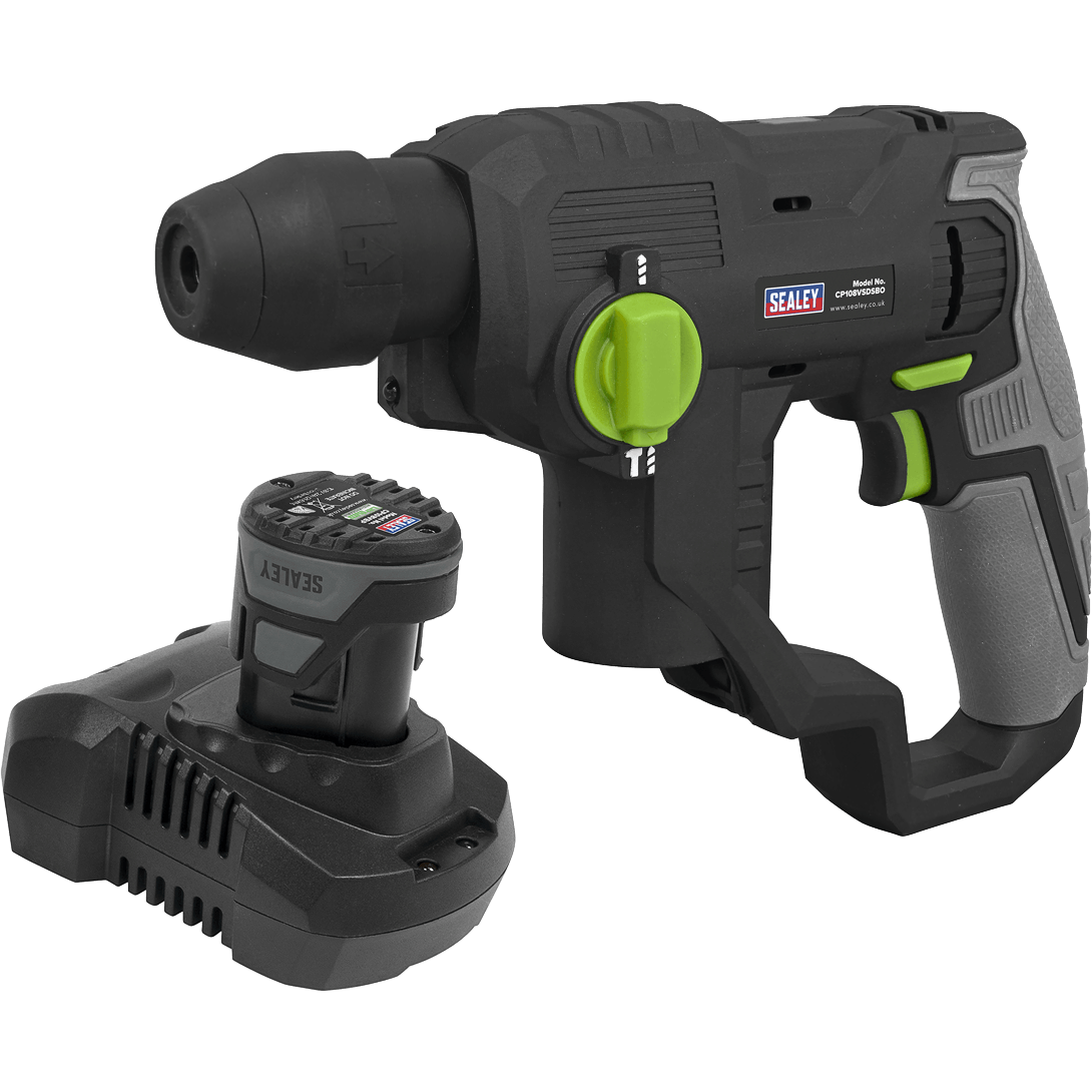 Sealey CP108VSDS 10.8v Cordless SDS Plus Drill 1 x 2ah Li-ion Charger No Case Price Comparisons | Compare The Build