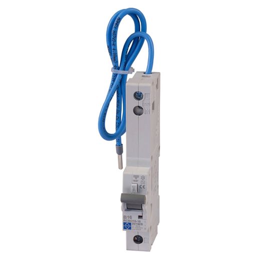Lewden 10KA RCBO 10A 30MA Single Pole Type B White RCBO10-10/30/1m/B Price Comparisons | Compare The Build