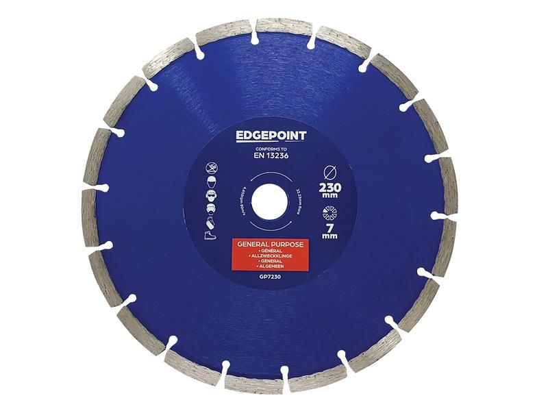 EdgePoint EDGDBGP7230 GP7230 General-Purpose Diamond Blade 230mm | Compare The Build