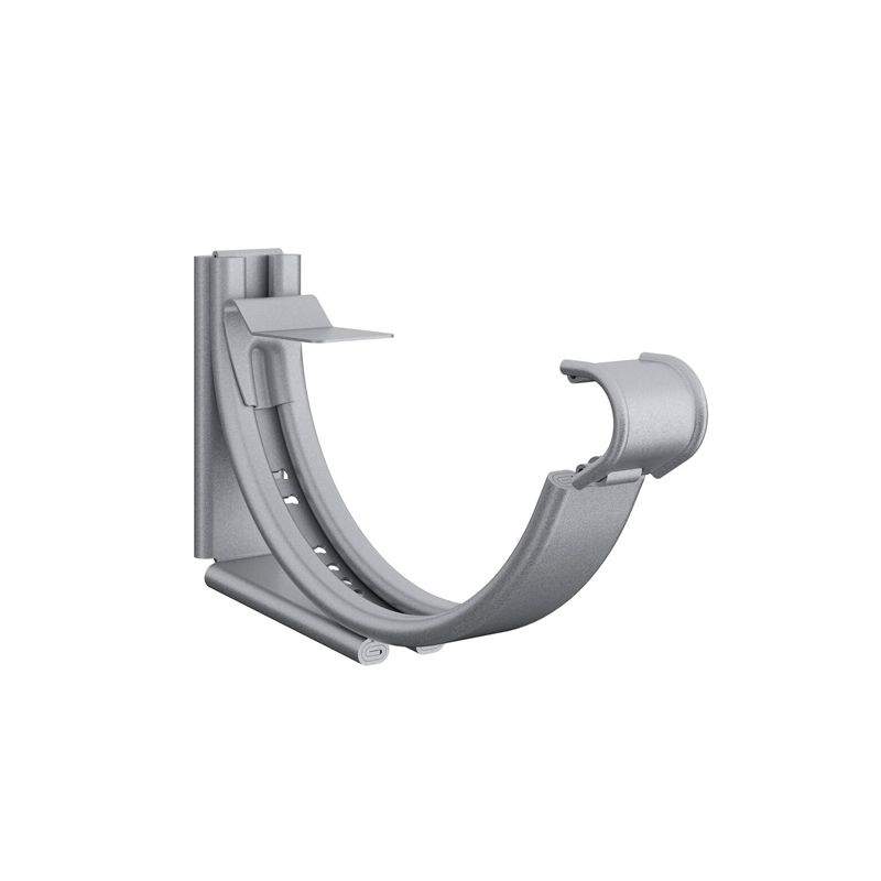 Lindab Half Round Steel Rafter Bracket 150mm Painted Silver Metallic Galvanised Steel KFL150SM Price Comparisons | Compare The Build