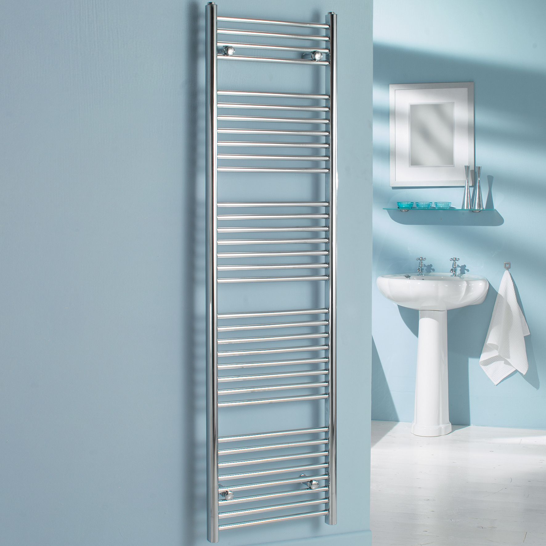 Kudox 517W Electric Towel Warmer (H)1674mm (W)450mm Price Comparisons | Compare The Build