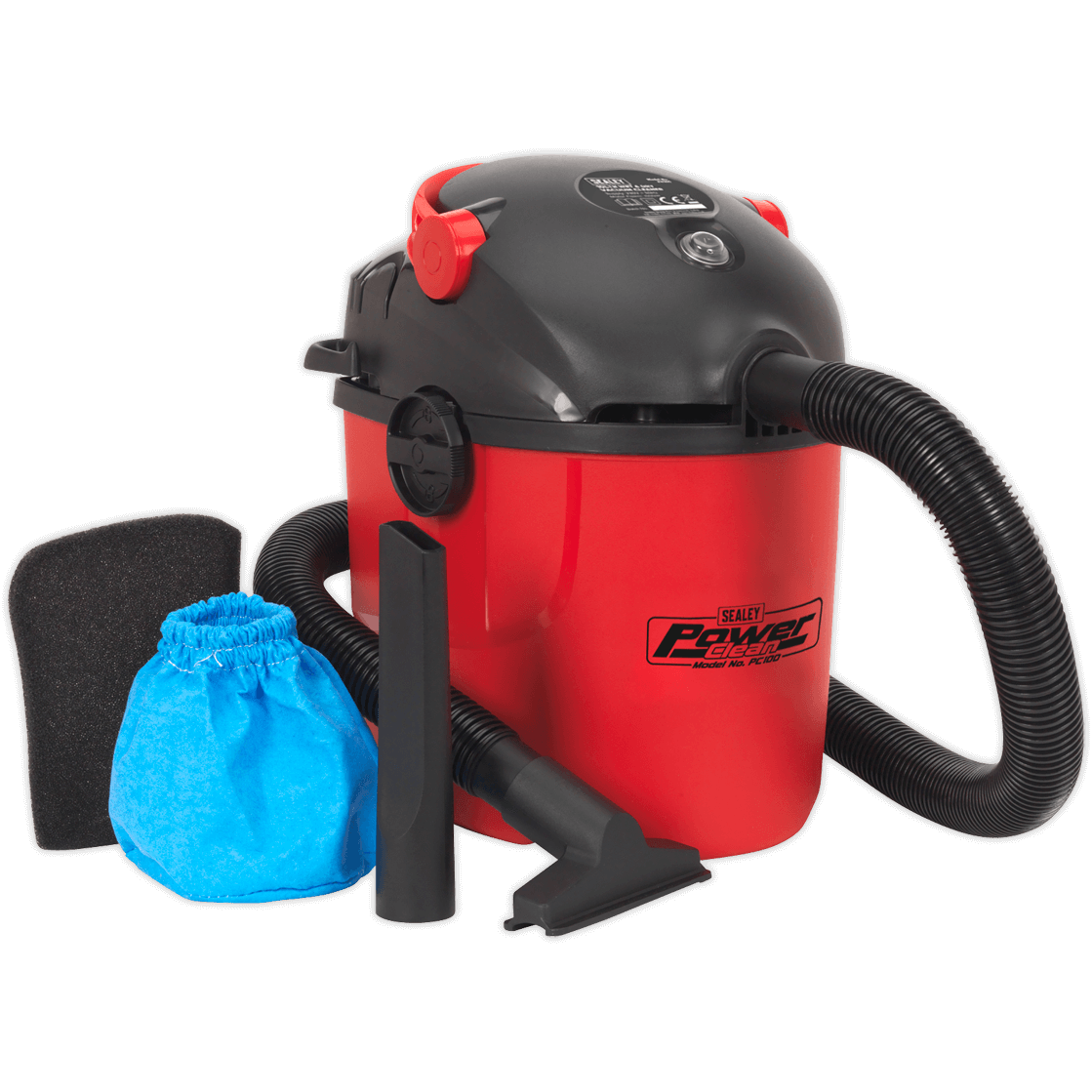 Sealey PC100 Wet and Dry Vacuum Cleaner 10L 240v Price Comparisons | Compare The Build