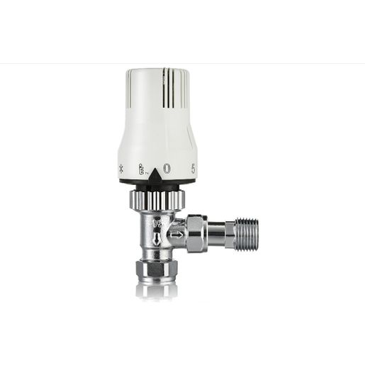 City Plumbing Angled Thermostatic Mixing Valve White 15 mm x 12.7 mm C04167N032B Price Comparisons | Compare The Build