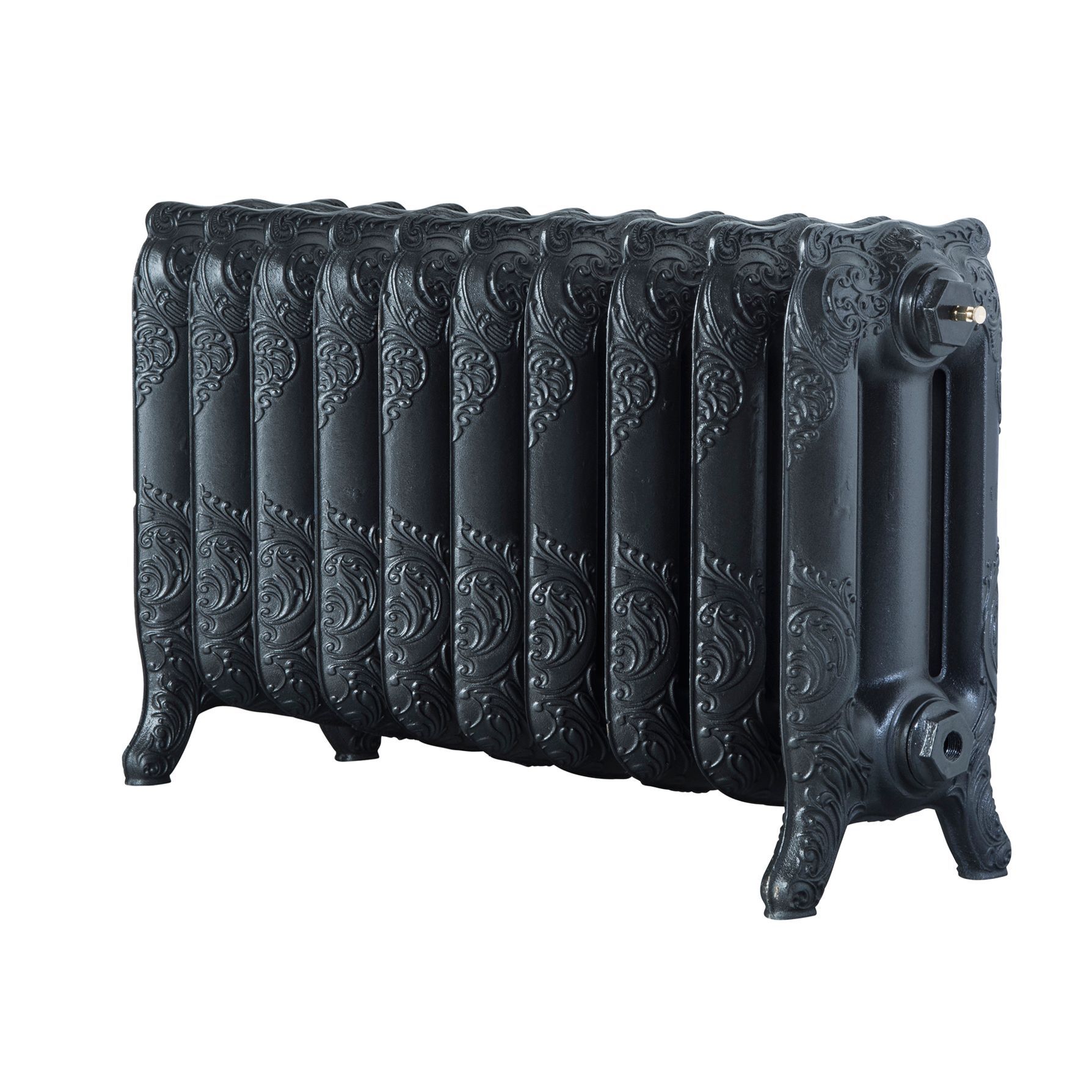 Arroll Montmartre Anthracite 3 Column Radiator, (W)834mm X (H)470mm | Compare The Build