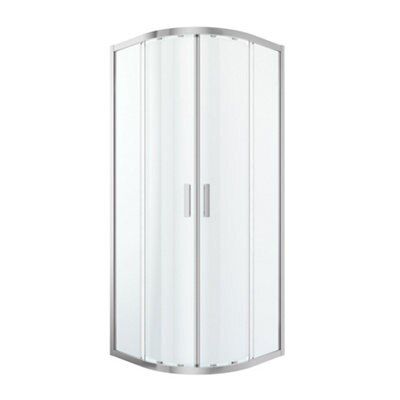 Cooke & Lewis Beloya Quadrant Shower Enclosure With Corner Entry Double Sliding Door (W)800mm (D)800mm Price Comparisons | Compare The Build