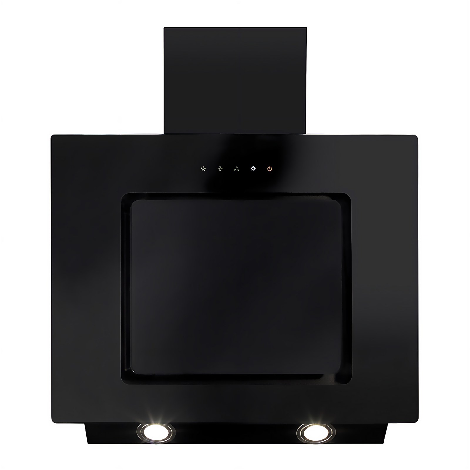 CDA EVA60BL 60cm Chimney Cooker Hood - Black Price Comparisons | Compare The Build