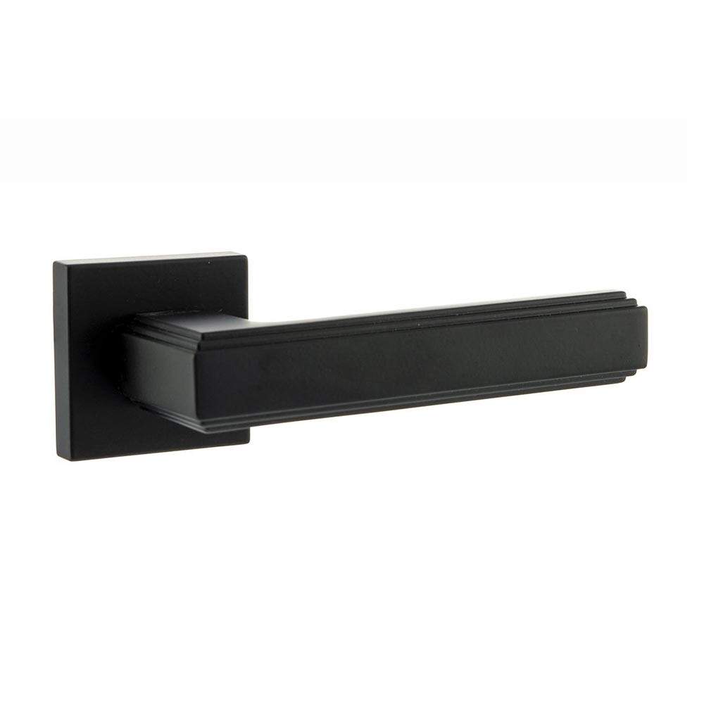 Atlantic Forme Alila Designer Lever on Minimal Square Rose - Matt Black Atlantic UK FMS293MB Price Comparisons | Compare The Build