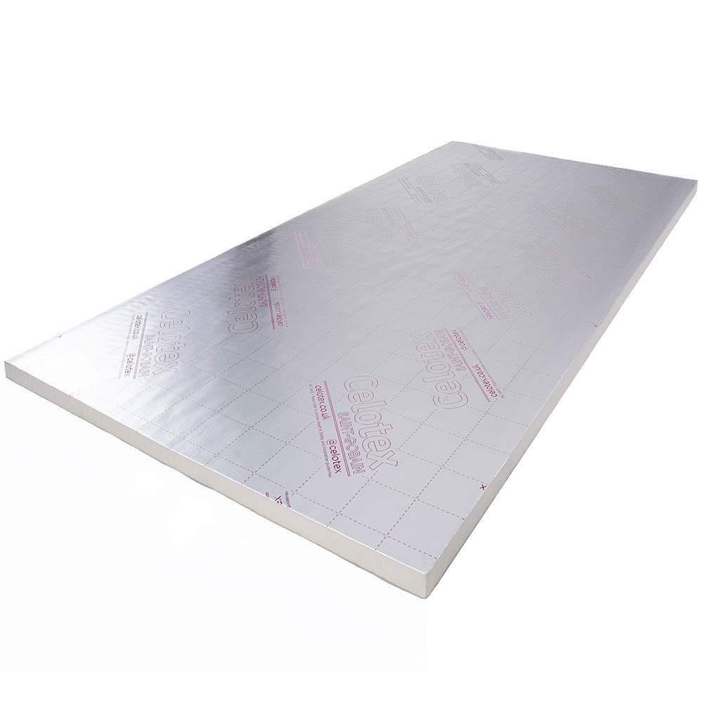 Celotex GA4050 General Purpose PIR Insulation Board - 2400 X 1200 X 50mm | Compare The Build