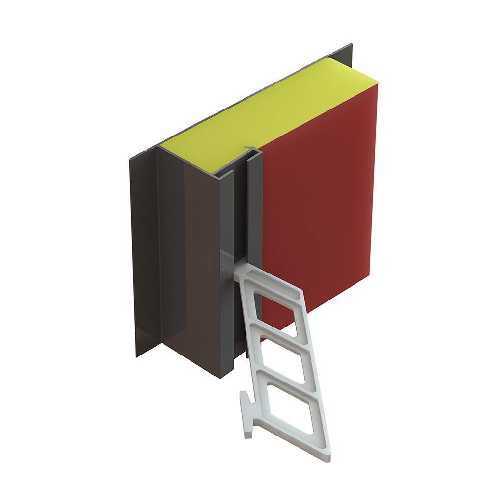 Timloc 2.4m Thermo-loc FR60 Check Reveal 75mm Cavity Closer - Pack of 5 Extruded uPVC FR60/CR75 Price Comparisons | Compare The Build