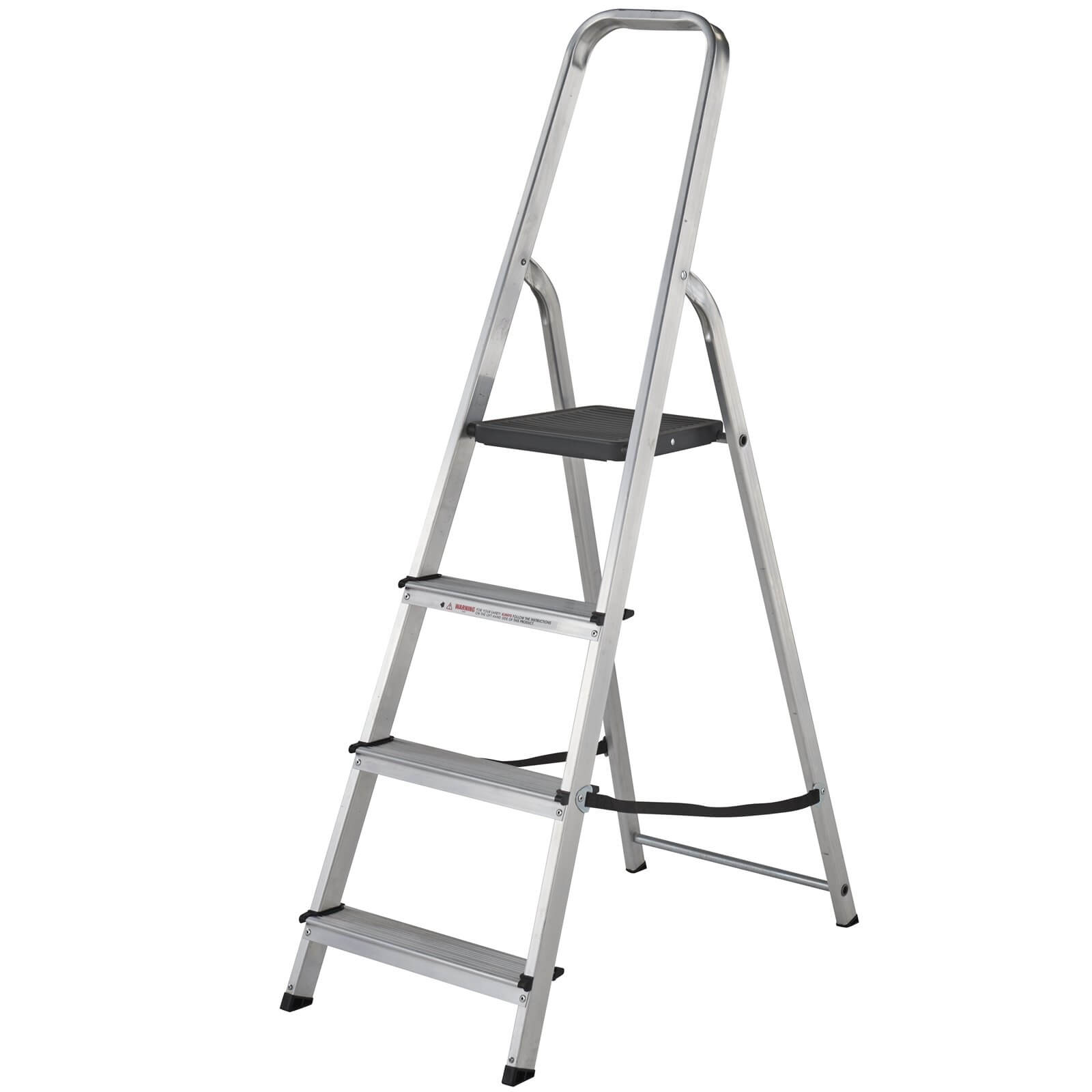 Werner High Handrail Step Ladder - 4 Tread Price Comparisons | Compare The Build