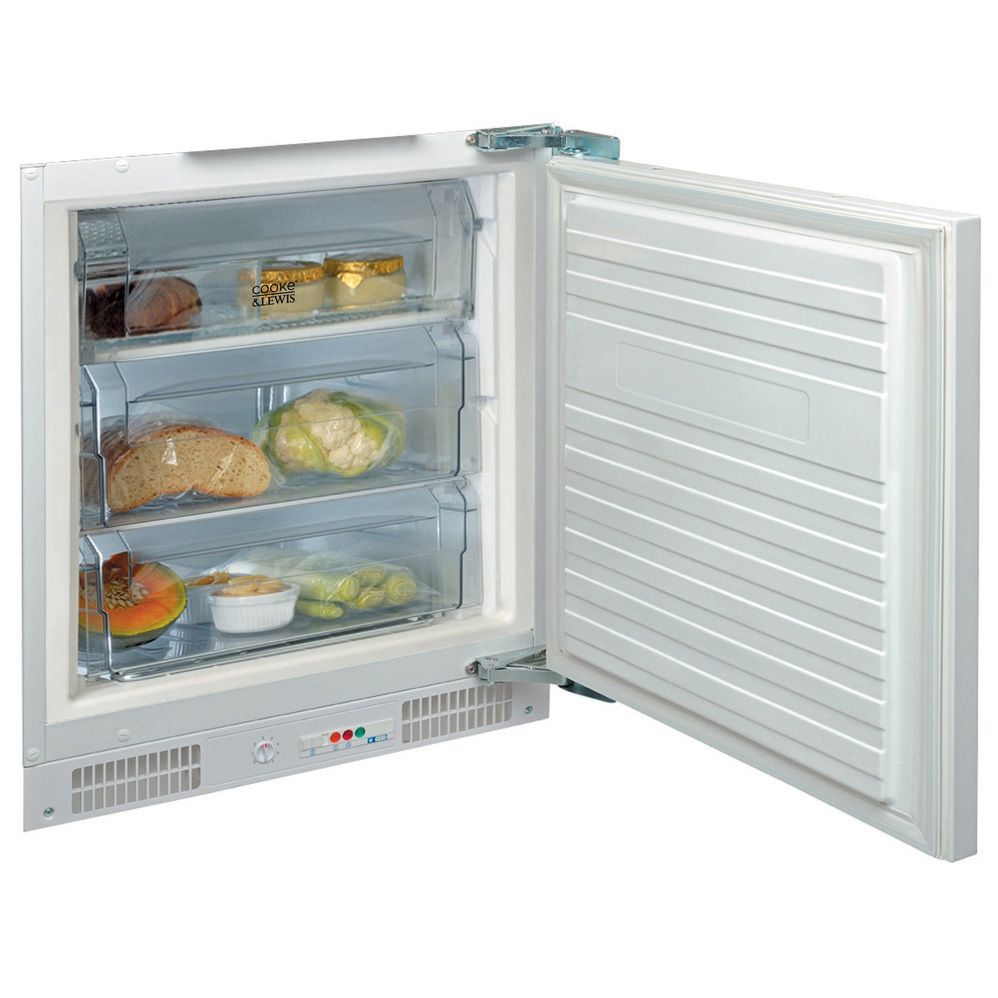 Cooke & Lewis Clf 12 White Integrated Freezer Price Comparisons | Compare The Build