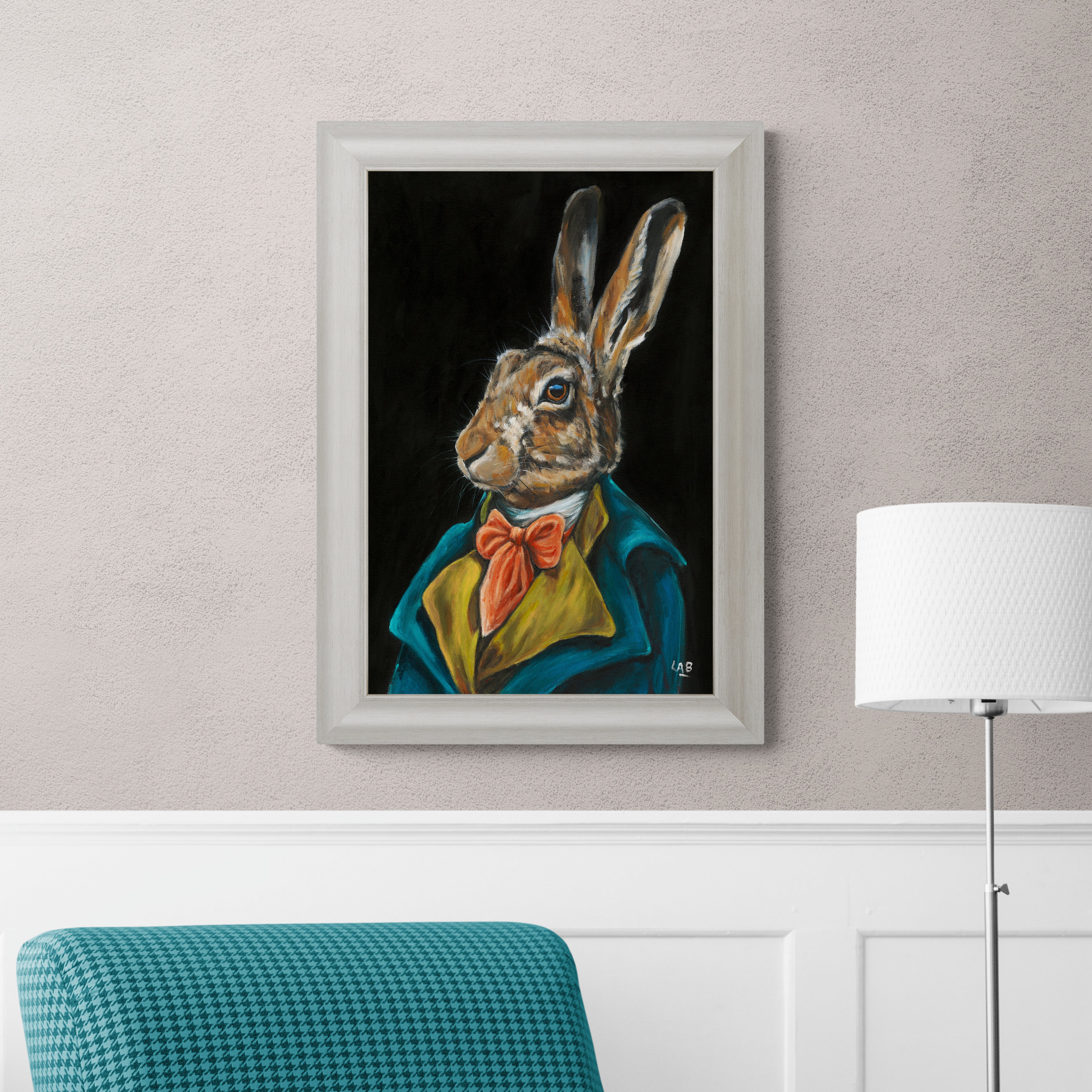 Horace by Louise Brown Framed Print MultiColoured Price Comparisons | Compare The Build