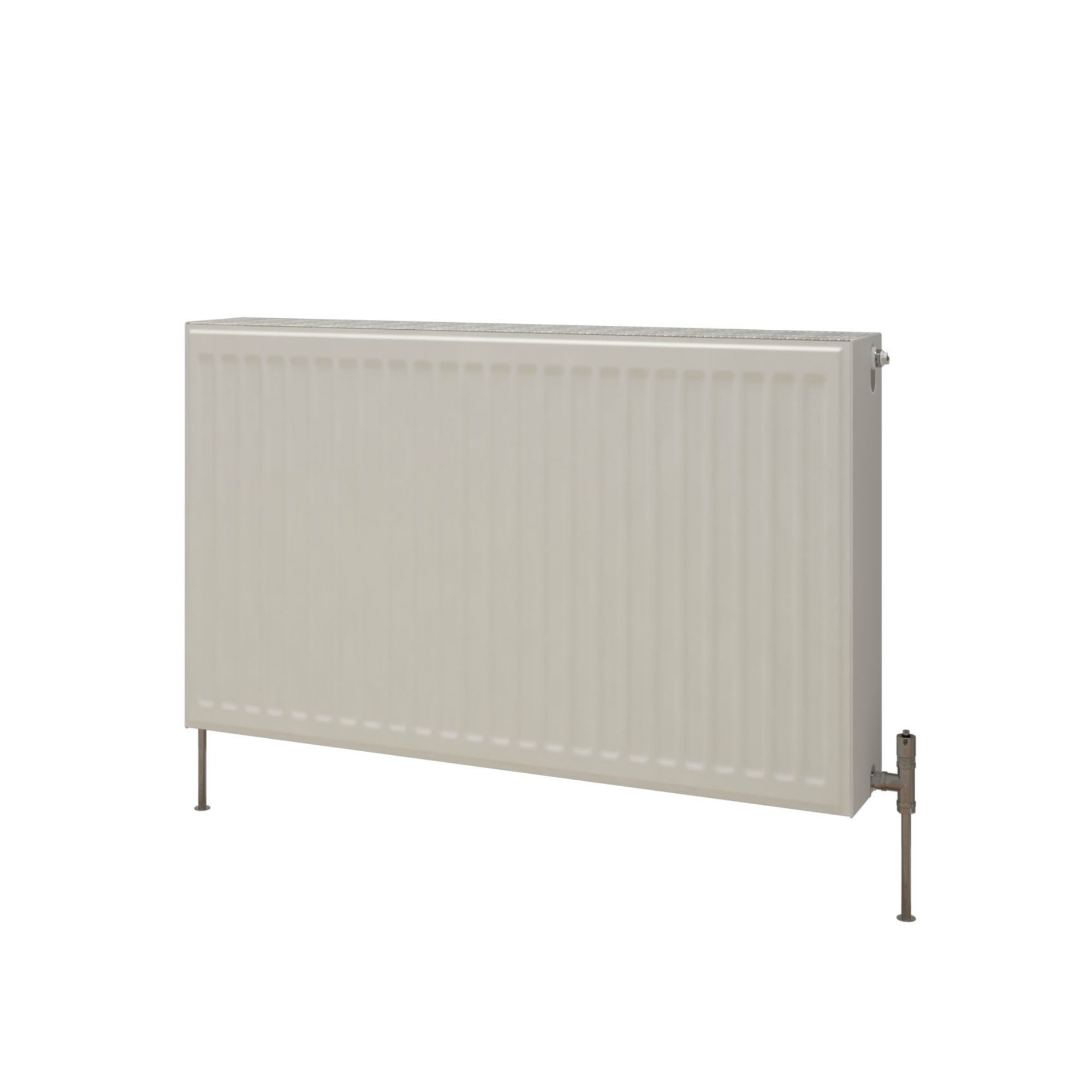 Kudox White Type 21 Double Plus Panel Radiator, (W)1000mm X (H)600mm Price Comparisons | Compare The Build