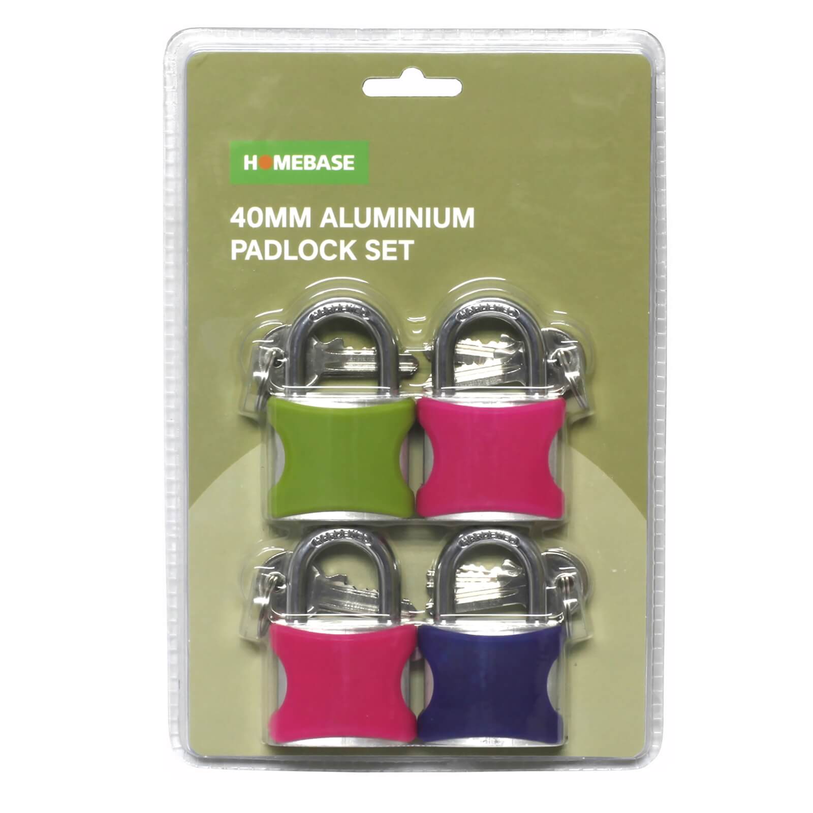 Padlock Set - Pack of 4 Price Comparisons | Compare The Build